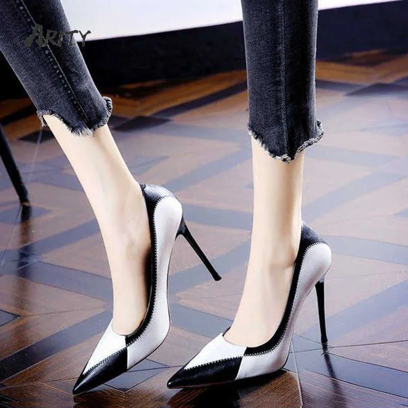 Dress Shoes 2022 Pointy Sexy pumps Women Stiletto high Heels Lady Classic Comfort Shallow Mouth Heel Shoes Ladies Dress Shoes 221224