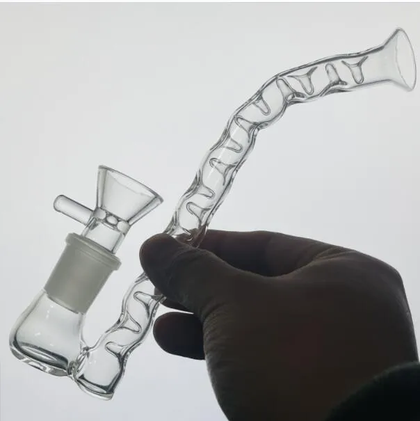 manufacture Combination pipe beaker Glass Bong water pipes icee catcher thick material for smoking 7.5" bongs