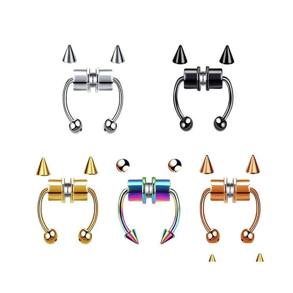 Magnetic Magnet Belly Button Piercings No Hole Nose Stud Color Body Jewelry  Piercing For Narciz 230905 From Pong03, $11.77 | DHgate.Com