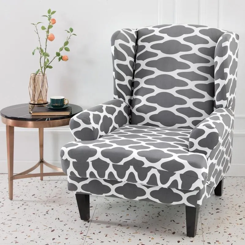 Couvre-chaises Sofa Couvre de canapé imprimé Soupchage élastique Arme-là Protecteur Slive Plaid Couch Cushion Cushion Furniture Meuble Room Extensible