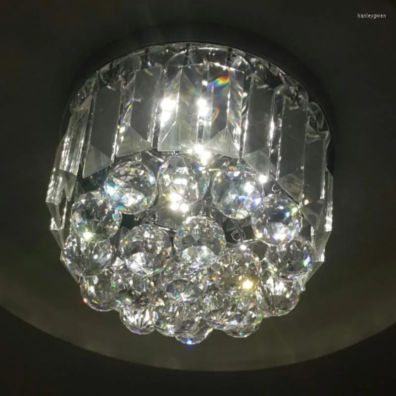 Ceiling Lights Modern Crystal Lamp Led Lampara Techo Mini 1 Pcs Porch Light Baby Room Bedroom Children & Lighting