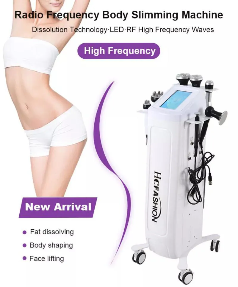 Ansiktsmaskin Slim Slimming Massager L￶vsduktion 80K Lipolaser Reduction Fat Cavitation Borttagning Form Body Sculpting Machines