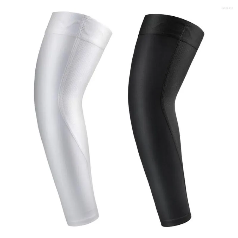 Knie Pads Balight 1pcs Men Sport fietsen Lopende fiets UV Zon Bescherming Cuff Cover Cover Beschermende arm Mouw Bike Warmers Mouwen