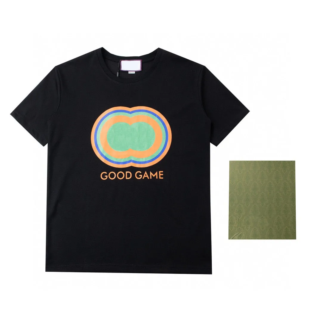メンズ プラス Tシャツ ポロ ラウンドネック刺繍とプリントのポーラー スタイルの夏服ストリート ピュア コットン M セット ショーツ tシャツ セット ww2