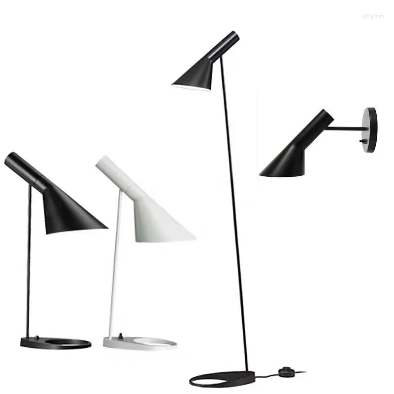 Lampes de table Lampe de bureau nordique rétro personnalité créative simple moderne chambre d'enfant chevet étude décor noir