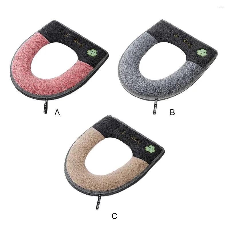 Coprisedili per WC Cover Personal Universal Lint Protector Closestool Pads Incandescente Riutilizzabile Confortevole Foglio Morbido Per La Casa