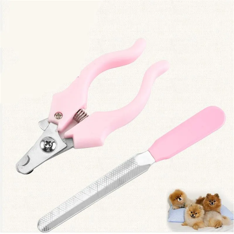 Coupe-ongles pour animaux de compagnie en acier inoxydable ciseaux de toilettage professionnels chats coupe-ongles coupe-ongles chien coupe-ongles JK2007KD