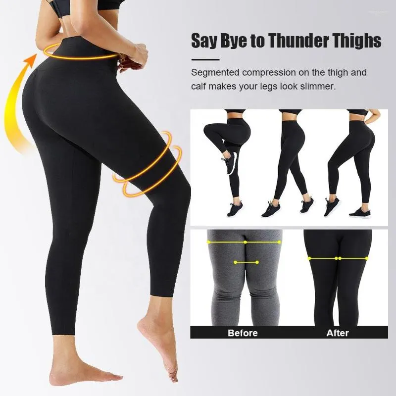 Women's Shapers Waist Trainer Body Shaper Elasticity Tight Leggings Women's Outer Wear Buttocks Pants Slim Workout Shapewear