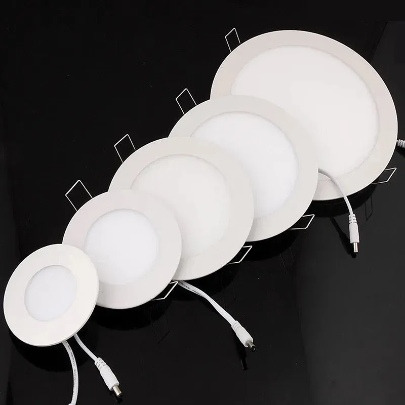 Luz Dcendente LED 5W 9W 12W 15W 18W Lámpara De Techo Led Redonda