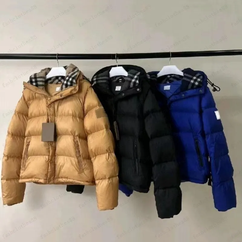 Designer Hommes Parkas À Capuche De Luxe Automne Hiver Style Manches Longues Vestes Lettres Imprimé Outwears Manteaux En Gros Hommes Femmes Coupe-Vent Vers Le Bas Manteau