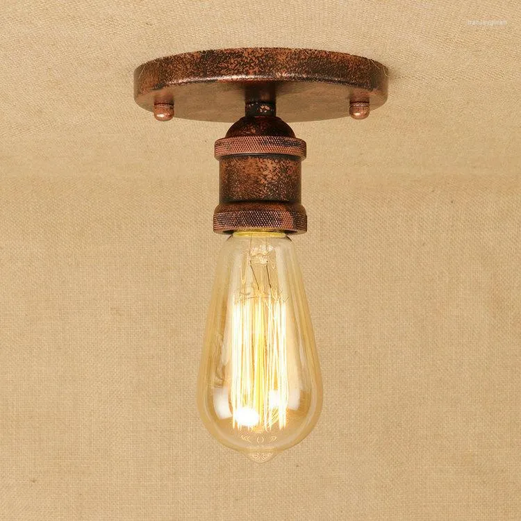 Plafonniers IWHD LED pour lampe de salon luminaires Vintage cuisine Deekenlamp chambre Lampen Avize