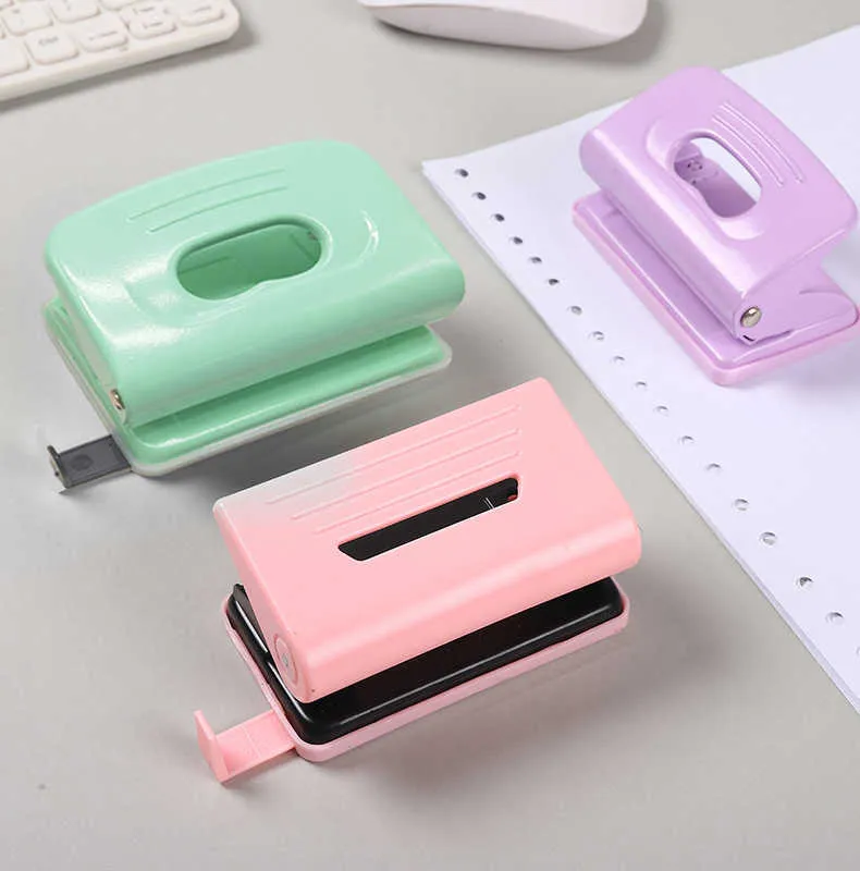 DIY Double Hole Puncher Loose Leaf Punch Handmade Loose-leaf Paper for Office