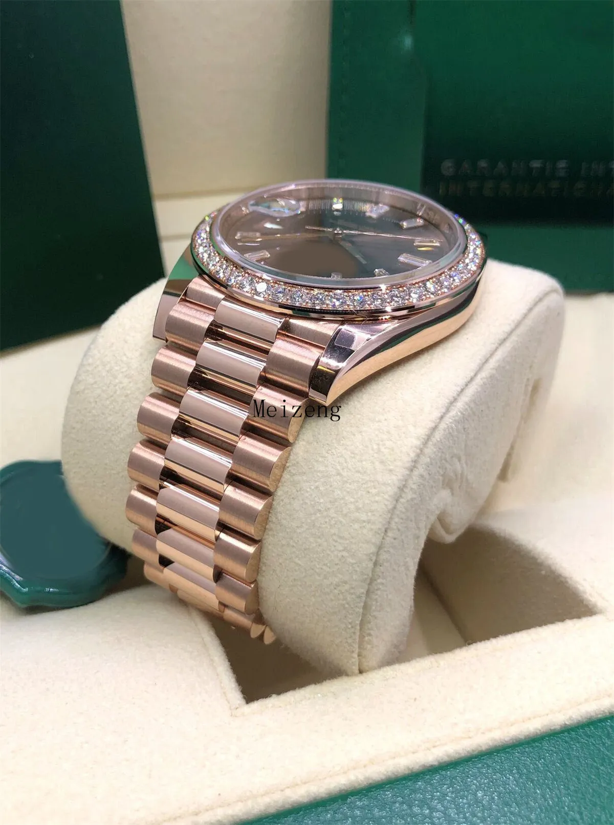 Mens Day Date Luxury Watch, Rose Gold 2024 Watch, 40mm, 228345RBR 