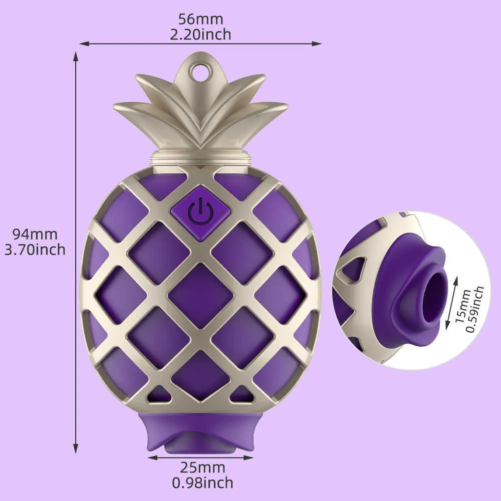 Beauty Items Pineapple Vibrator Sexy Shop Sucking... From Ckw2916753125,  $31.72