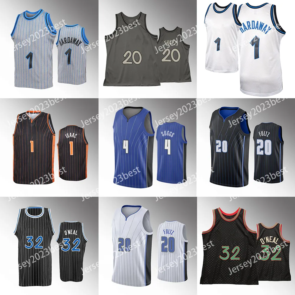 Basketbalshirt 2022 Draft Paolo Banchero Blauw Wit Zwart Jerseys