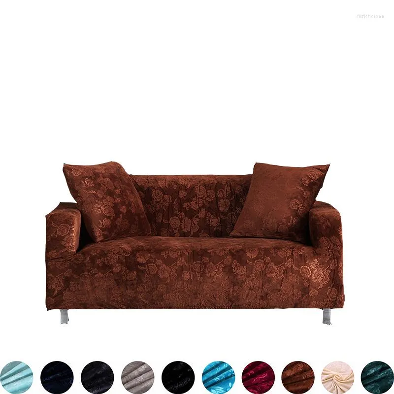 Chair Covers Jacquard Embossing Stretch Sofa Cover For Living Room Couch L Shaped