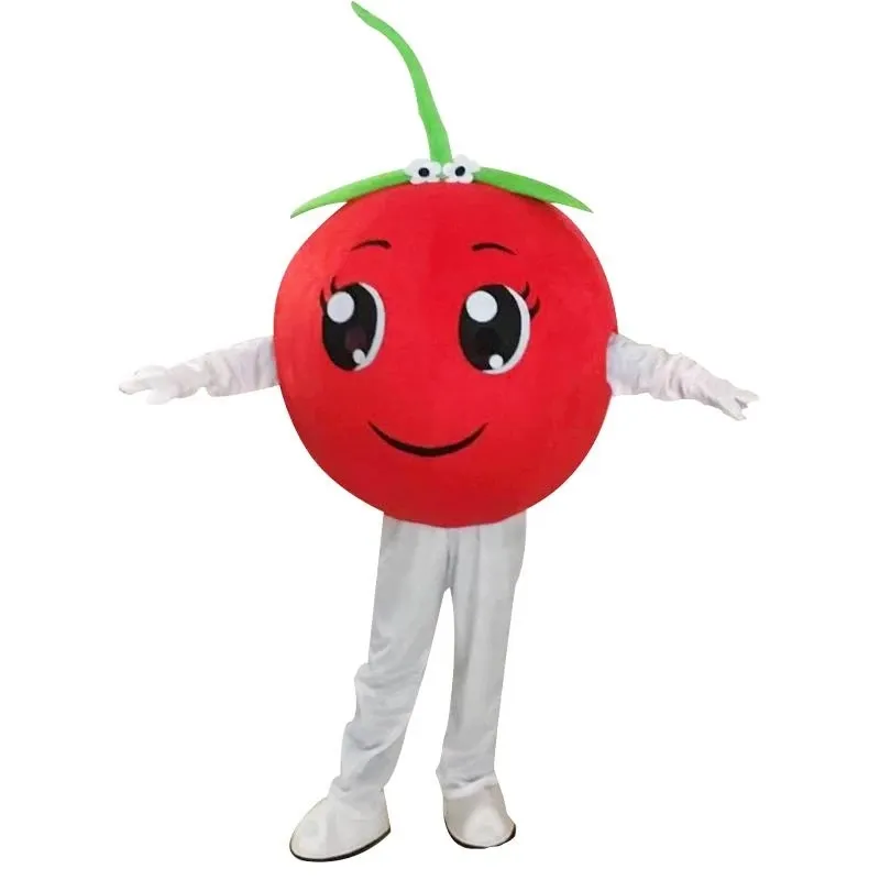 Frukter Cherry Mascot Costume Suits Party Game Dress Outfits Kläder Vuxen gifta sig med NUPTIALS Nöjespark