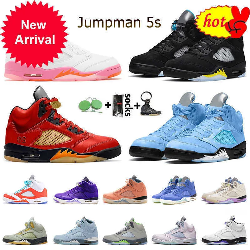 OG 2023 Top High Pinksicle 5s Jumpman 5 Women Mens Basketball Shoes
