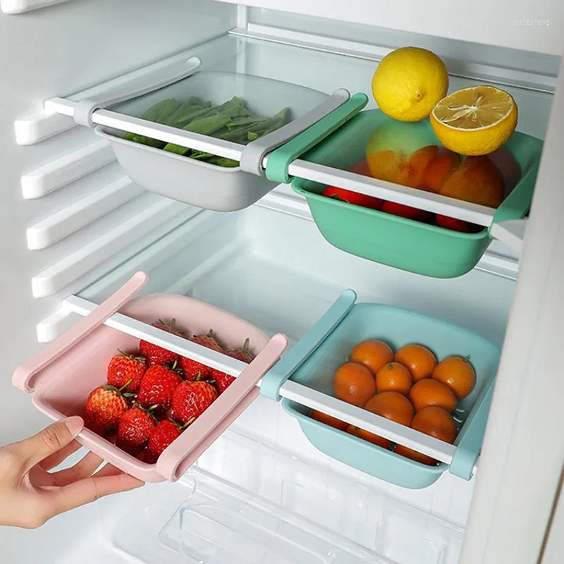 1pc Plastic Refrigerator Storage Box With Lid, Multipurpose Large Capacity  Container For Vegetables, Fruits, Eggs And Other Foods, Suitable For  Kitchen