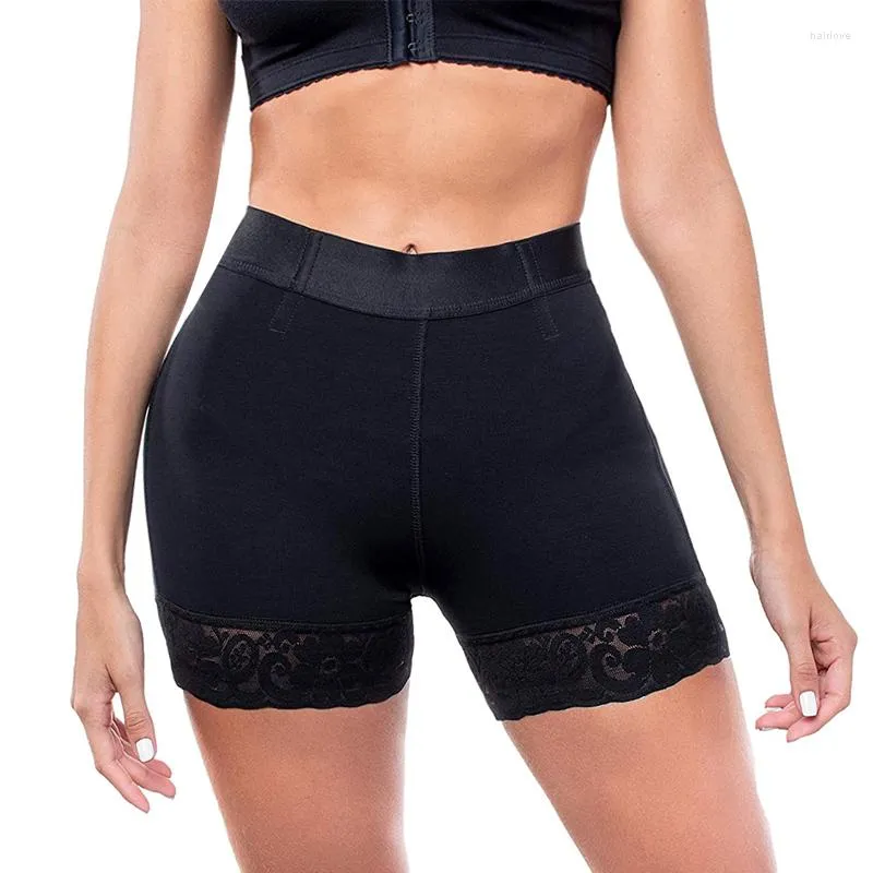 Shorts Fajas Colombianas BuLifter Shaper Modelador Cintura Alta Costura  Renda Curto Charmoso Curvas Levanta Gluteos Mujer De $173,58