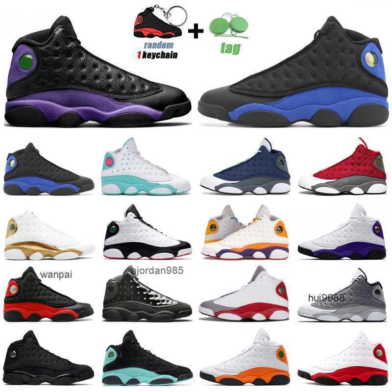 Hotsale Jumpman 13s Basketball Chaussures Pour Hommes Femmes 13 Red Flint Hyper Royal Court Violet Aurora Vert Noir Chat Hommes Baskets Sport JORDAM