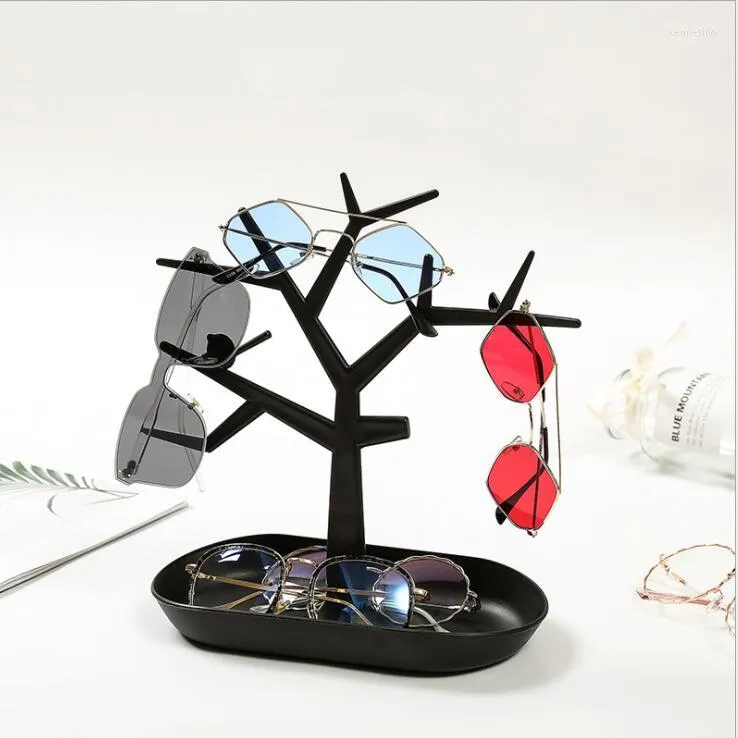 Jewelry Pouches Bird Tree Sunglasses Holder Stand Necklace Ring Earring Pendant Bracelet Display Tray