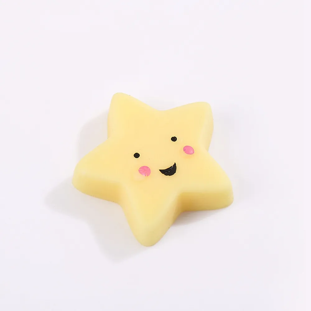 25 Squishy Mochi Squishy Toys Glitter Glow in the Dark Mini Cute