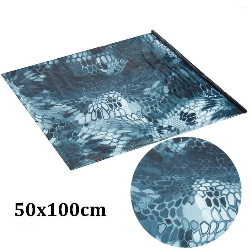Adesivos de janela jx-lclyl 0,5 1m pva hidrográfica transferência de água filme imprimindo azul