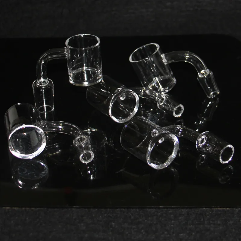 Hookahs Fully Weld Blender Spin Quartz Banger Nail Terp Slurper Beveled Edge Bangers 10mm 14mm Male Joint 45 90 Degree OD 25mm 30mm