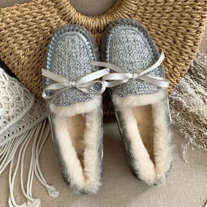Womens Classic Winter SLIPPER Ankle Warm Slip On Boots 2023 Sale