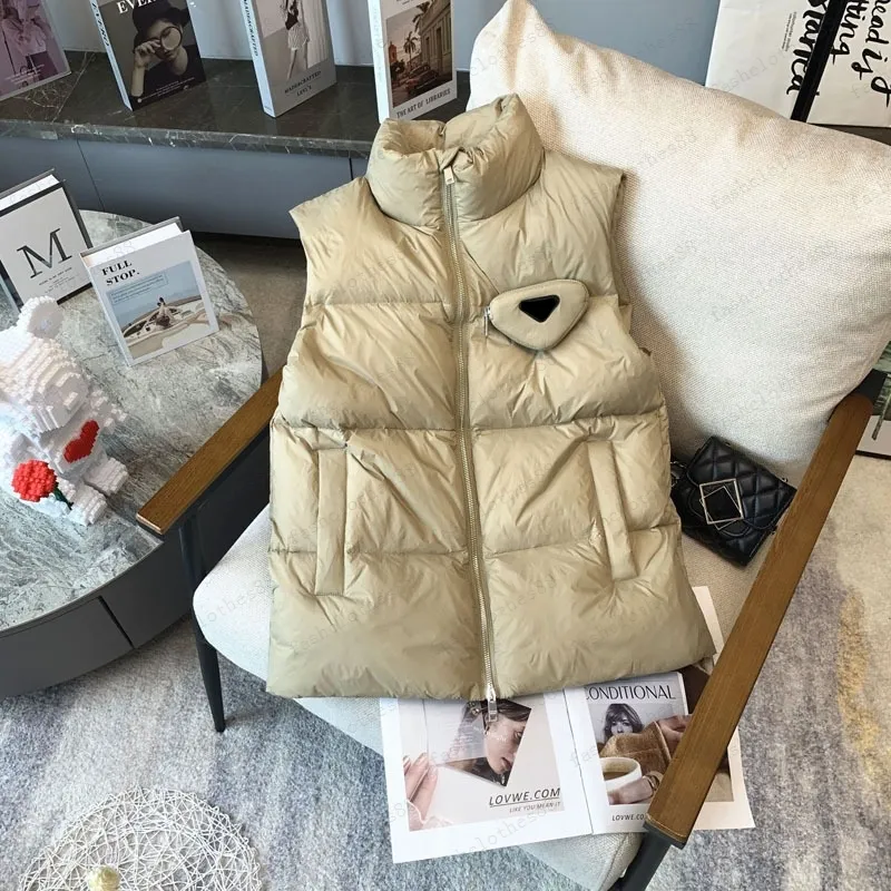 Designer puffer vest womens on sale