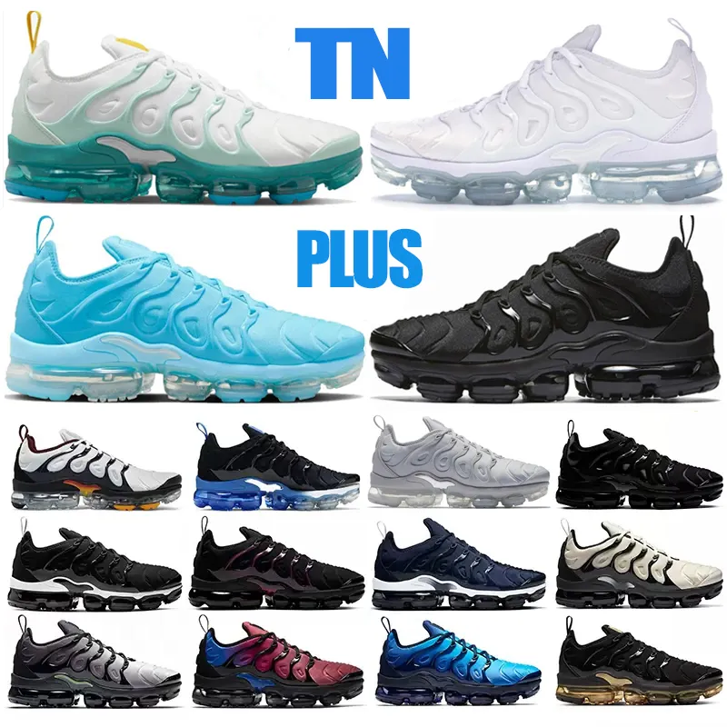 Tn Plus 남성 트레이너 스니커즈 디자이너 신발 University Blue Beige Black tns Knicks Since 1972 NEON 95 Stained Glass Yolk 여성 스포츠 스니커즈 테라스케이프 조깅