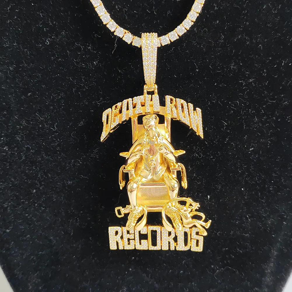 Death Row Custom Pendant – ICED OUT