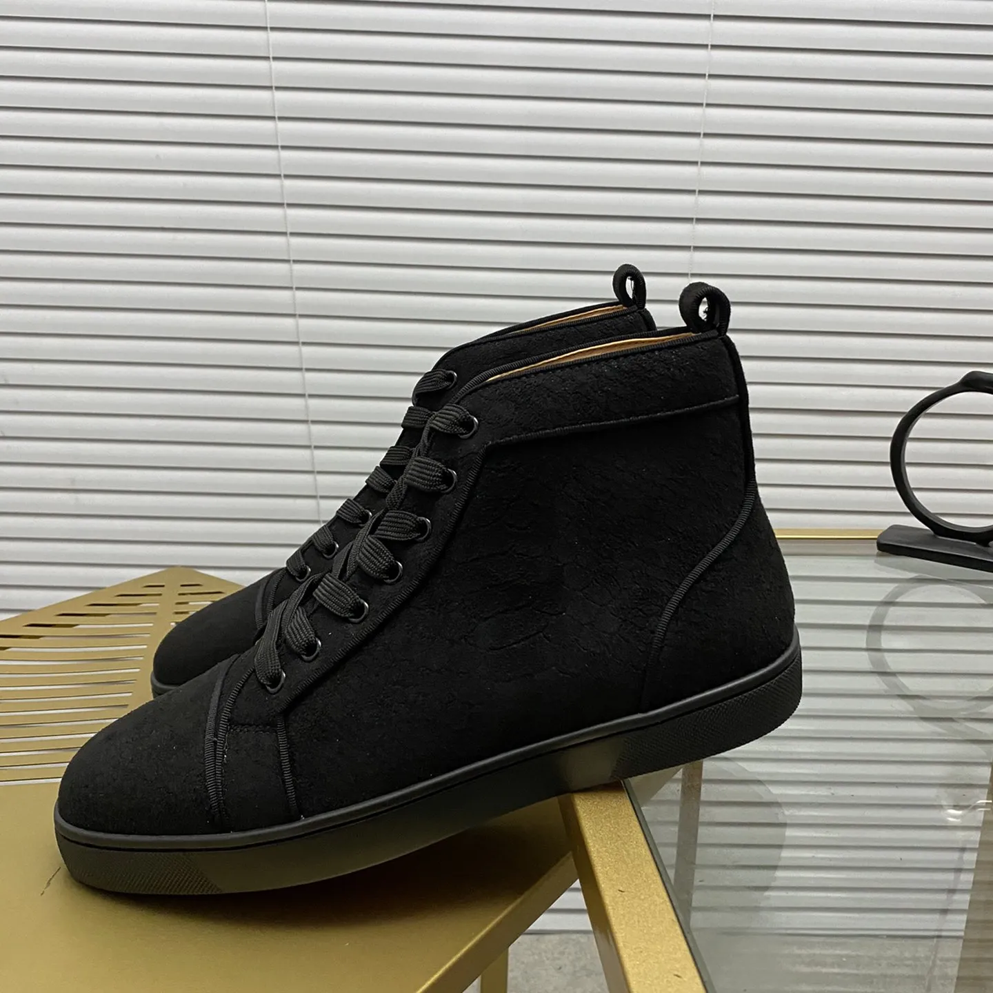 Top Uomo Eleganti Scarpe Borchiate Artigianali In Vera Pelle