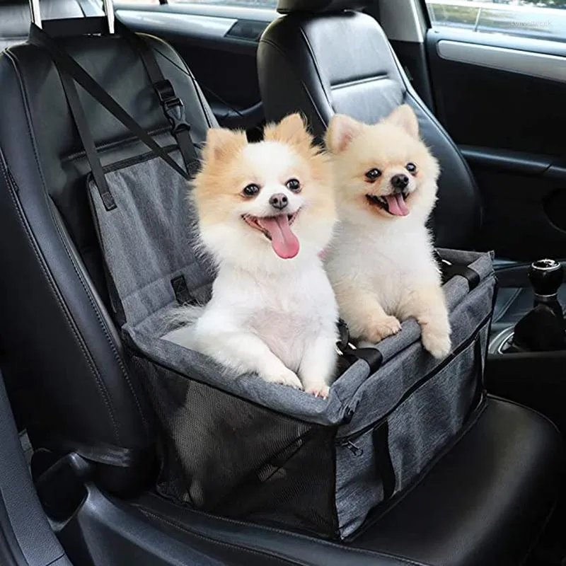 Coprisedili per auto per cani Coprisedili pieghevoli per animali domestici Borsa da viaggio di sicurezza Cestino in rete per animali domestici Tappetino da viaggio per cuccioli