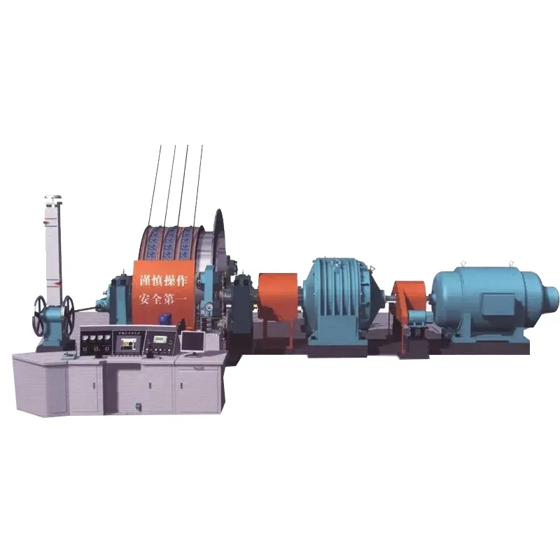 JKM Series Multi Rope Friction Hoist Mining Machinery Equipment Ground