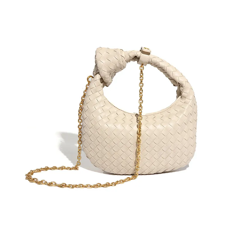 DHgate.com:2024Trendy 7-Color Handwoven Leather Shoulder Bag
