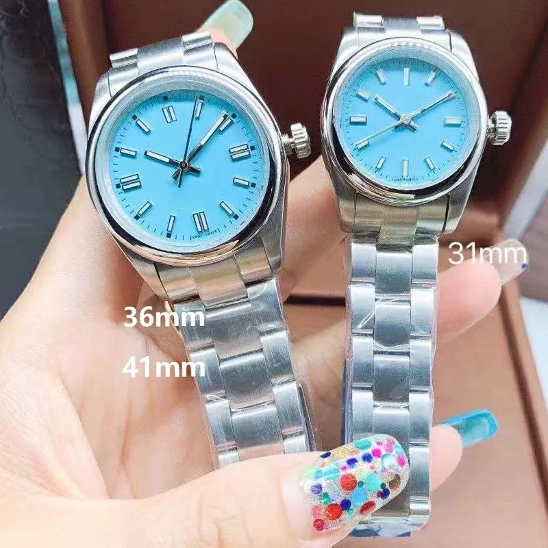 Montres-bracelets pour femmes pour femmes montre automatique Sapphire 31/36 / 41mm mécanique en acier inoxydable amoureux lumineux montre Oyster mouvement perpétuel endurance bracelet