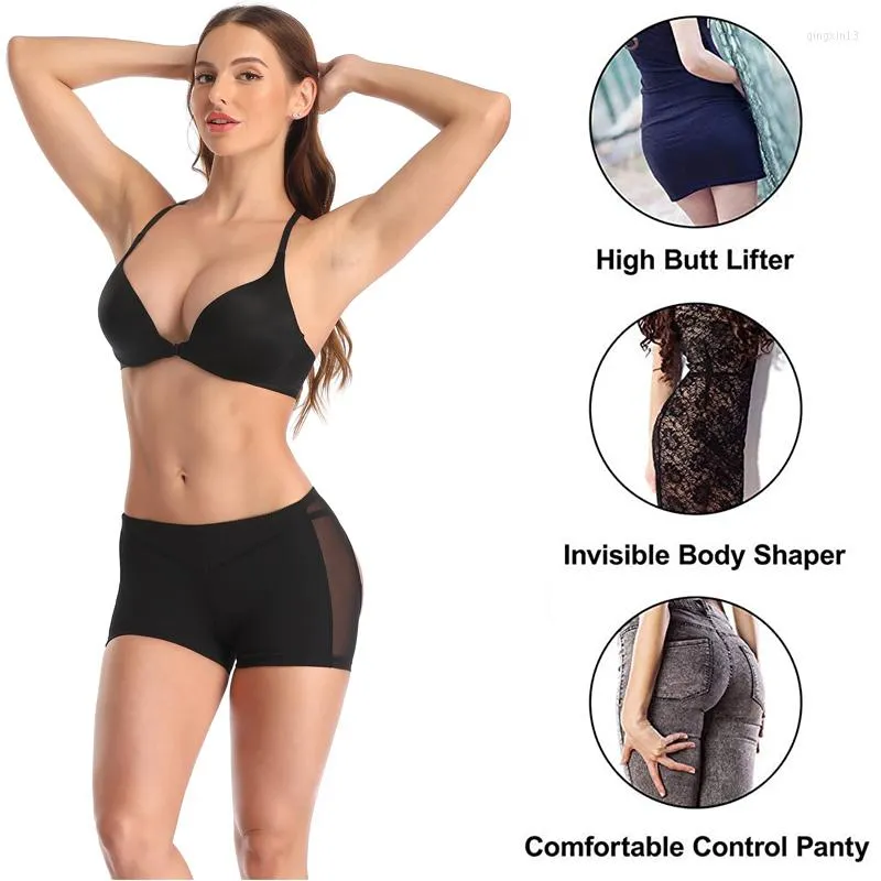 Womens Body Shaper Under Skirt With Open Hip And Push Up Panty