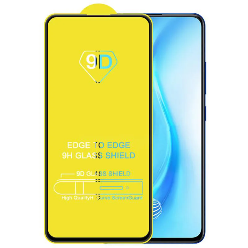 Skärmskydd för Xiaomi Redmi Note 12 Explorer 11 Pro 11T 11S 11E 10A 10C 10S 10T 9D Full Cover Curved Temped Glass Explosion Shield Guard Film