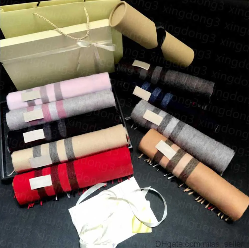 2021 Cashmere Scarf Designerscarves vinter Herr Dam kvalitet mjuk tjock Sjal Scarfs Mode halsduk 4 Seasons foulard lyx bufanda 15 missseller