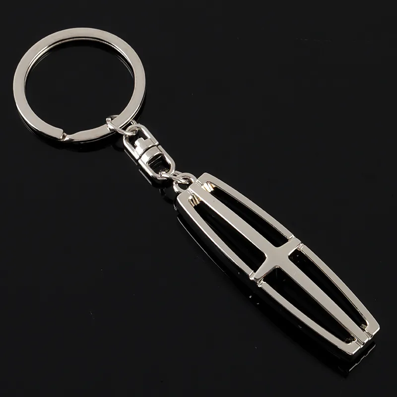 3D Car Keychain Llavero Keyring For LINCOLN Auto Key Chain Ring Auto Car Styling Keyholder Metal Keychain 4S Gifts