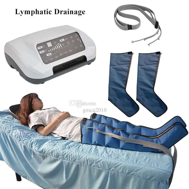 Pantalones de presoterapia con presión de aire máquina de adelgazamiento corporal de drenaje linfático