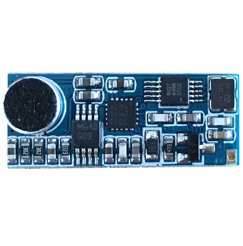 FM 76-108 MHz 100MW bezprzewodowy moduł mikrofonu Moduł Moduł Regulowany 3V-5V