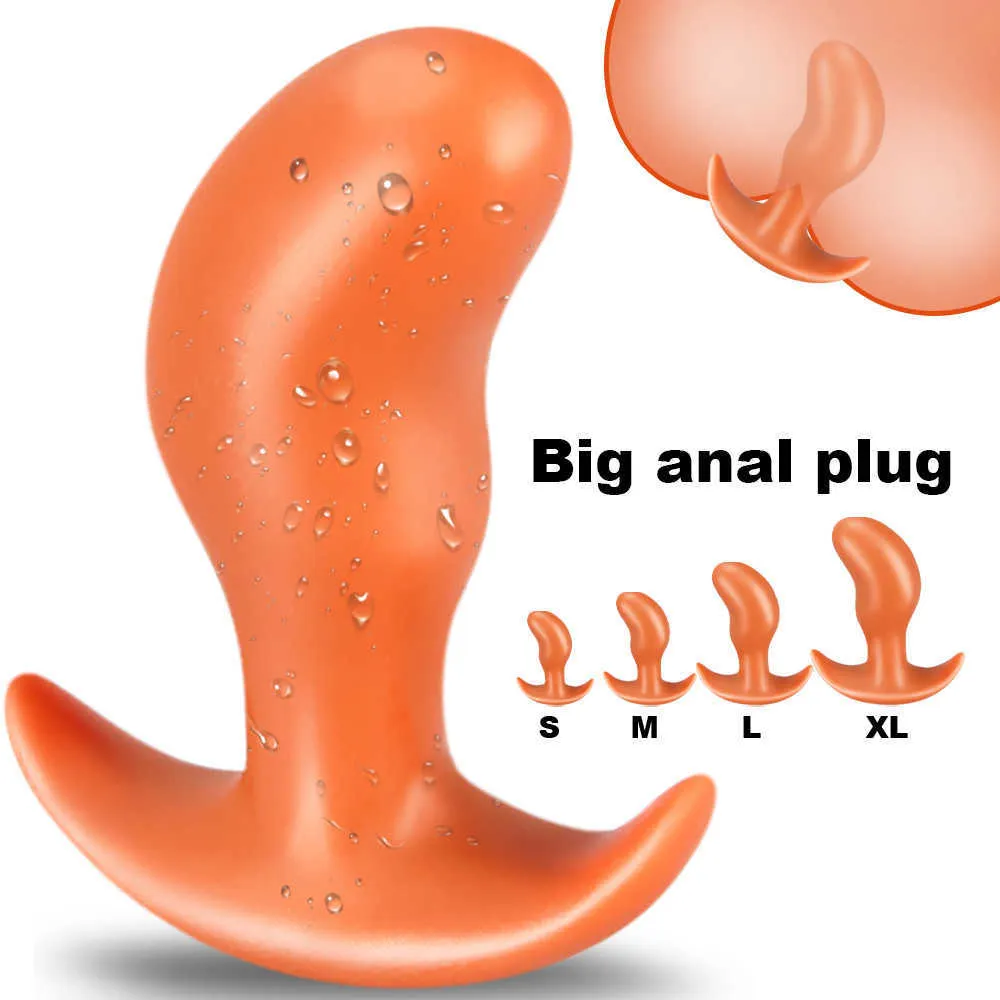 Beauty Items Big Butt Plug Anal Buttplug Erotikprodukte für Erwachsene 18 Super Soft Riesige sexy Spielzeuge für Frauen Männer Adult Shop