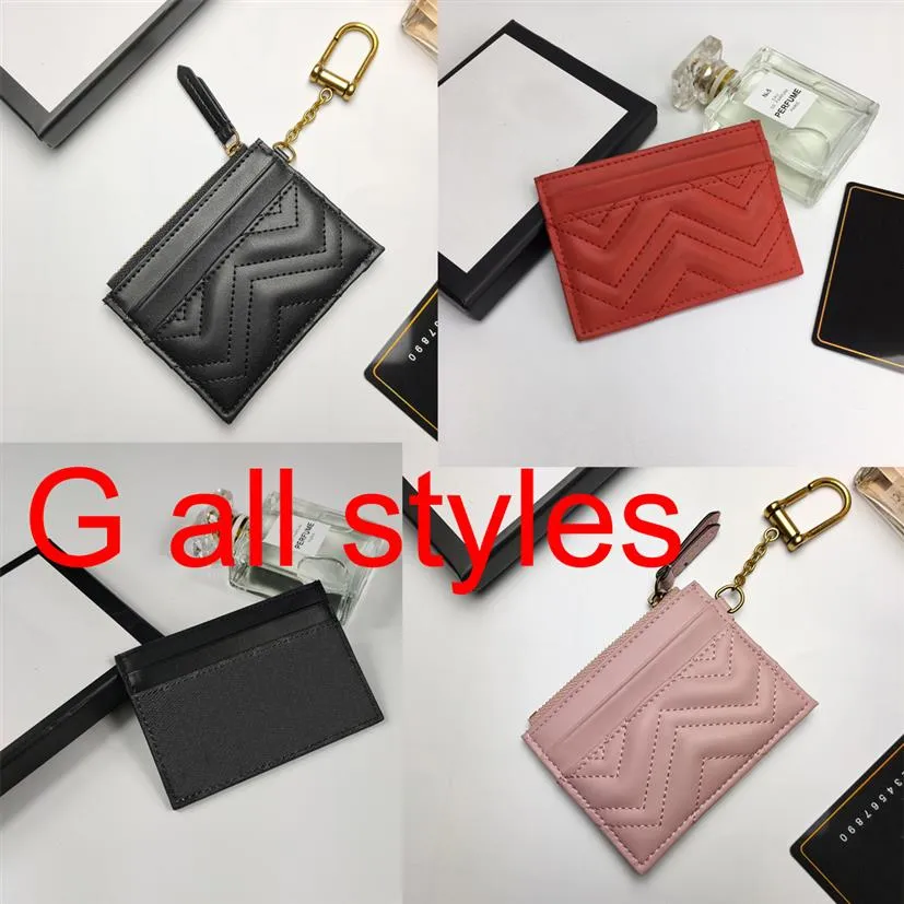 Ganze Designer Damen Kartenhalter Männer Mini Kurze Leinwand Brieftasche Fall Geldbörse Hohe Qualität Gesteppte Echtes Leder Geldbörsen Herren Key2409