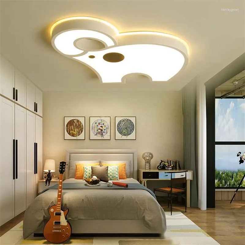Потолочные светильники светодиодная лампа Creative Cartoon Elephond детская комната спальня домашнее освещение детское сад WF613254