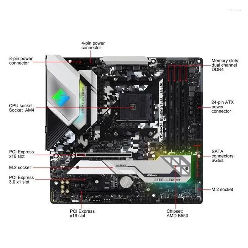 Asrock B550m Steel B550 Steel Legend Ram Compatibility ASRock B550