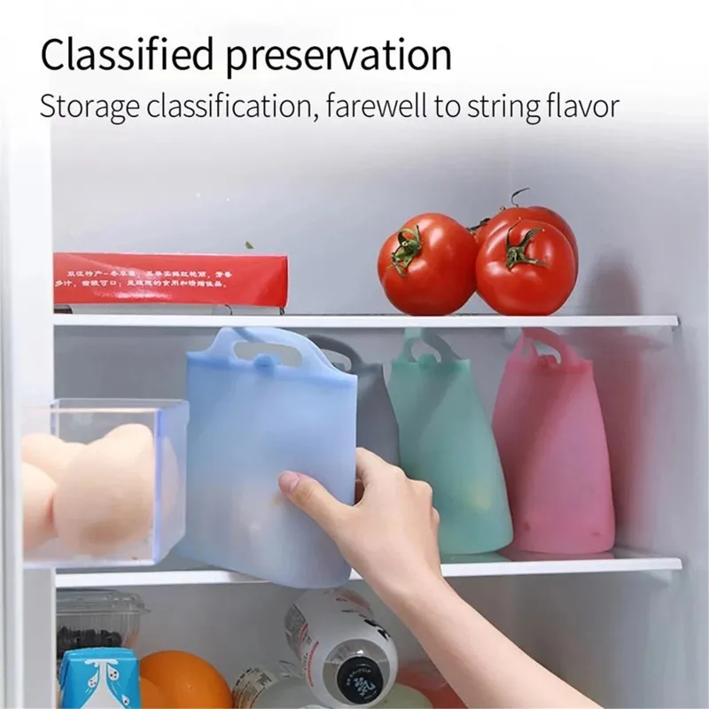 Set 4 Sacchetti Alimenti INTIRILIFE In Silicone - Foto 6