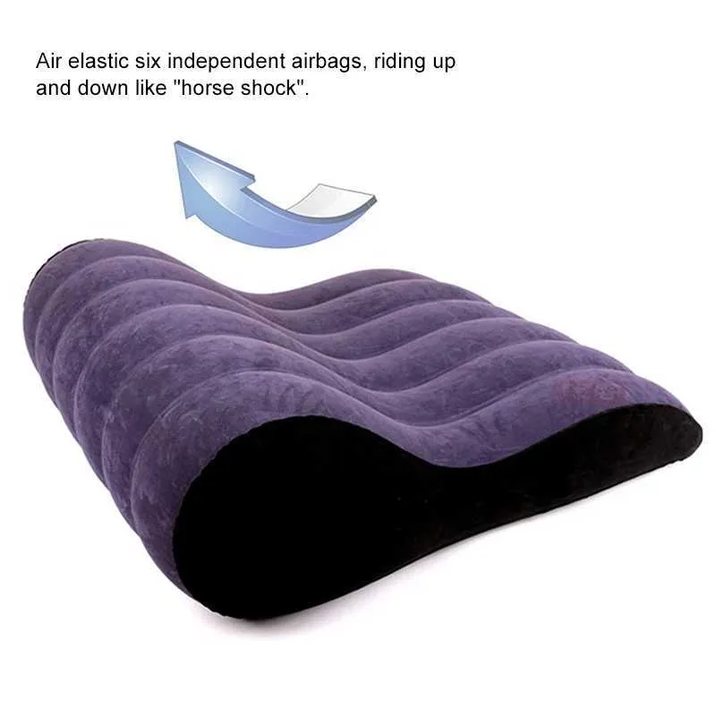 Articles de beauté meubles érotiques canapé pour Couples gonflable sexy amour oreiller coussin faire Position outils Gay lit oreillers SM jouets jeu